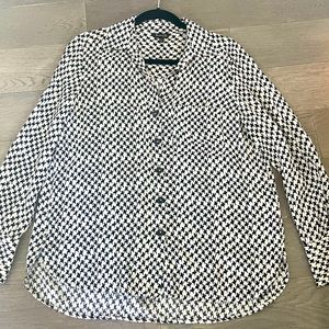 Massimo Dutti dress woment shirt. Size 8.